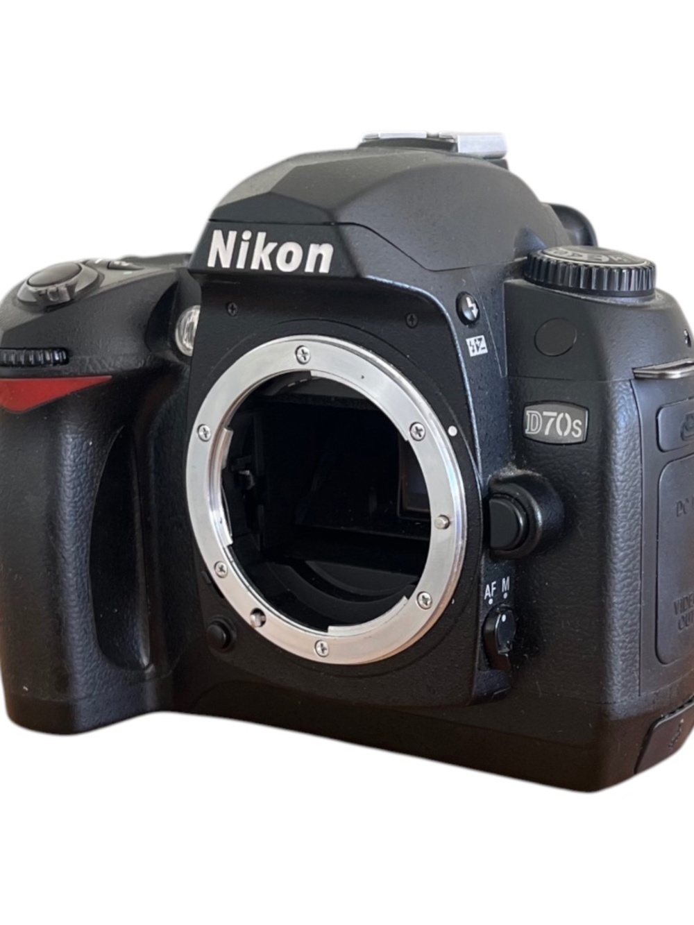 Nikon D70s 6.1MP Digital SLR DSLR Camera Body and Original Manual